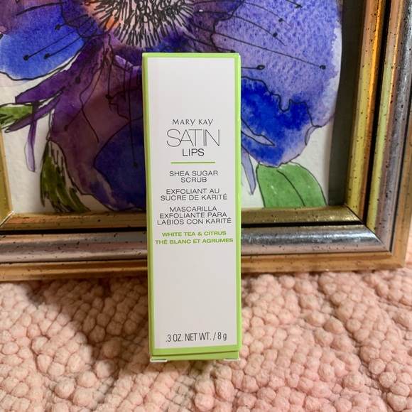 Mary Kay White Tea & Citrus Satin Lips® Shea Sugar Scrub - Picture 2 of 5